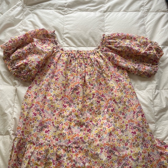 Apiece Apart Floral Puff Sleeve Maxi Dress - Picture 8 of 15